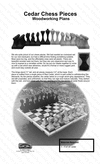 Thumbnail Outdoor Cedar Chess Pieces Patterns and Instructions
